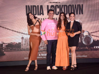 Photos: Madhur Bhandarkar, Aahana Kumra, Saie Tamhankar, Prateik Babbar and Shweta Basu Prasad attend India Lockdown trailer launch