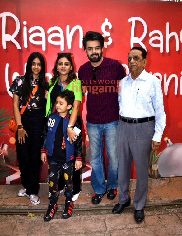 photos celebs attend riteish deshmukh and genelia dsouzas sons riaan and rahyls birthday bash 4
