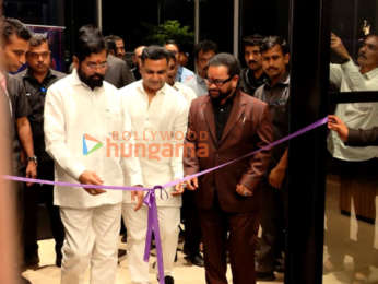 Photos: Eknath Shinde inaugurates Sachiin Joshi's hotel Planet Hollywood