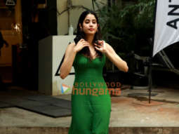 Photos: Janhvi Kapoor snapped outside Antigravity in Bandra