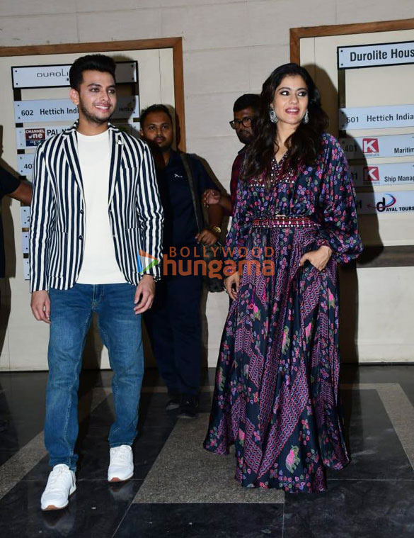 photos kajol and vishal jethwa snapped promoting their film salaam venky 5