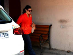 Photos: Kajol snapped outside a Pilates studio