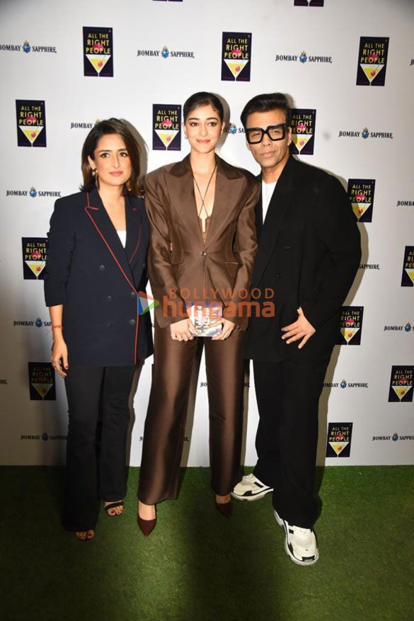 photos karan johar ananya panday and others attend the preview of priyanka khannas book all the right people 1