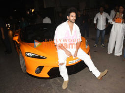 Photos: Kartik Aaryan snapped on his birthday posing with his McLaren