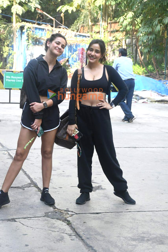 Photos Neha Sharma And Aisha Sharma Spotted Outside A Gym In Bandra 2