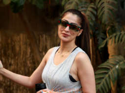 Photos: Raai Laxmi spotted post a workout session In Santacruz