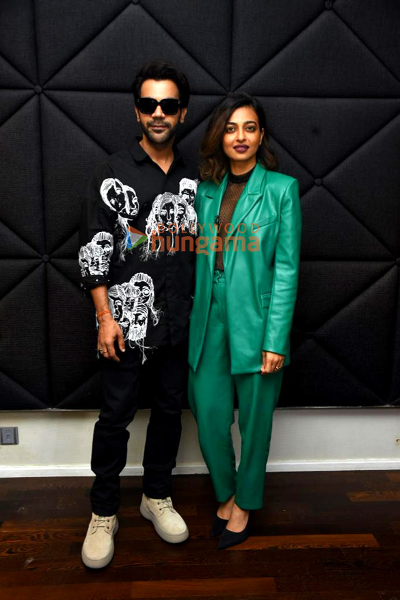 Photos: Rajkummar Rao and Radhika Apte snapped promoting their film Monica, O My Darling