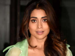 Photos: Shriya Saran snapped promoting Drishyam 2 in Mumbai