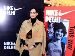 Photos: Sonam Kapoor Ahuja, Anand Ahuja and Harsh Varrdhan Kapoor snapped at the Nike store launch in Saket