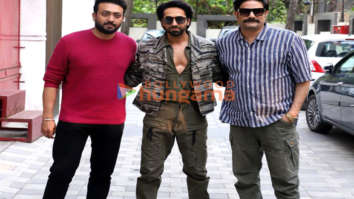Photos: Team Of An Action Hero spotted promoting their upcoming film