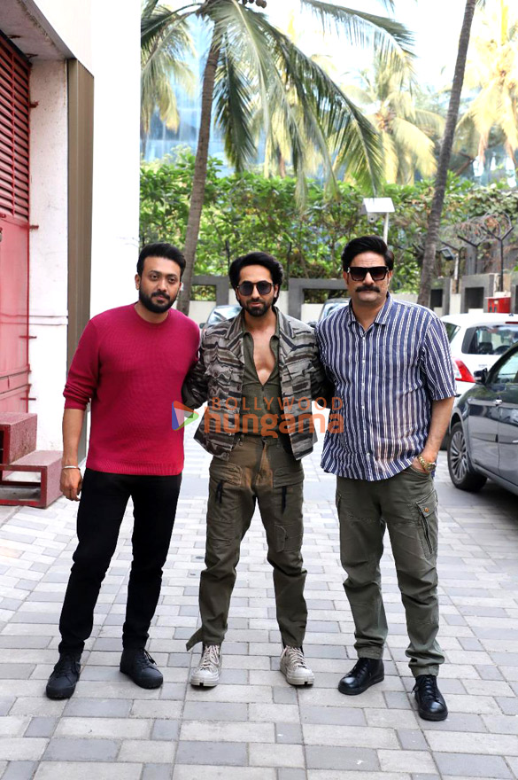 Photos: Team Of An Action Hero spotted promoting their upcoming film