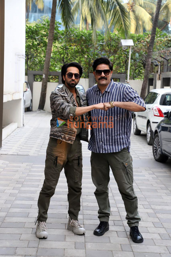 photos team of an action hero spotted promoting their upcoming film 5