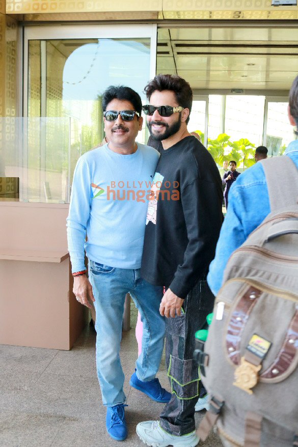 photos varun dhawan huma qureshi and others snapped at the airport 5