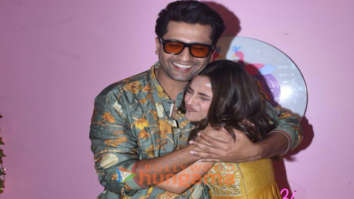 Photos: Vicky Kaushal snapped on the sets of Shehnaaz Gill’s chat show Desi Vibes