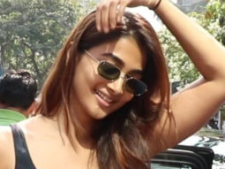 Pooja Hegde gets clicked in her gym outfit