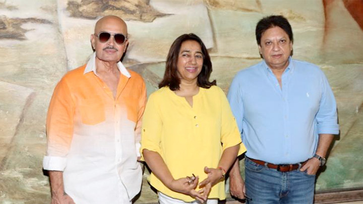 Rakesh Roshan meets Anu Ranjan, Shashi Ranjan ahead of ITA Awards