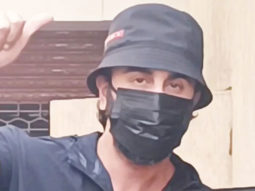 Ranbir Kapoor snapped sporting a bucket hat