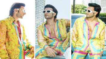 Ranveer Singh flaunts his Versace outfit as he attends F1 race event in Abu Dhabi