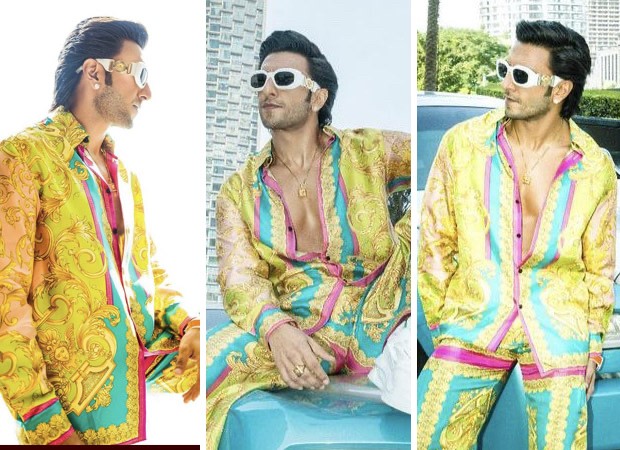 Ranveer Singh flaunts his Versace outfit as he attends F1 race event in Abu  Dhabi : Bollywood News - Bollywood Hungama