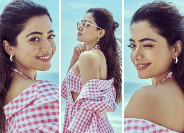 X X X Sonakshi Sinha - Rashmika Mandanna is a breath of fresh air as she poses at the beach  wearing a sweet pink chequered cut-out dress : Bollywood News - Bollywood  Hungama