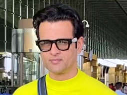Ronit Roy gets clicked at the airport in brightly coloured outfit