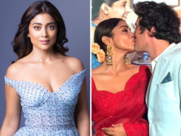 Shriya Saran responds to trolls that called her out for kissing her husband in public; says, “Andrei thinks that it’s normal to kiss me during my special moment”