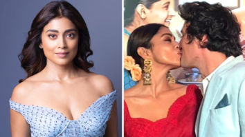 Shriya Saran responds to trolls that called her out for kissing her husband in public; says, “Andrei thinks that it’s normal to kiss me during my special moment”
