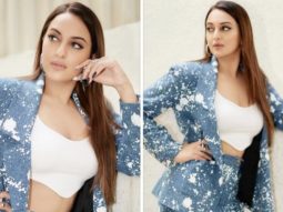 Sonakshi Sinha channels inner boss lady in stylish denim pantsuit for Double XL promotions worth Rs. 16K