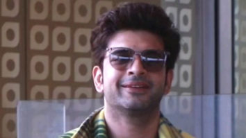 Spotted Karan Kundrra at Mumbai airport