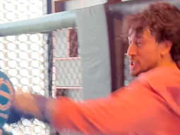 Tiger Shroff acing his boxing skills to the top most levelv