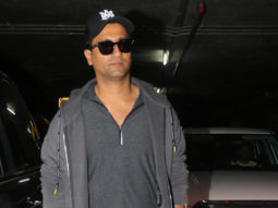Vicky Kaushal gets clicked at the airport sporting a cap and clean shaven look