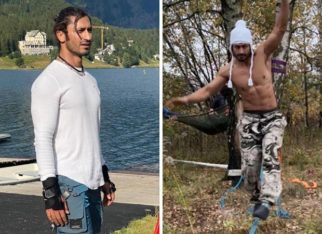 Vidyut Jammwal walks a tightrope over a canyon in this video; watch Vidyut Jammwal walks a tightrope over a canyon in this video; watch