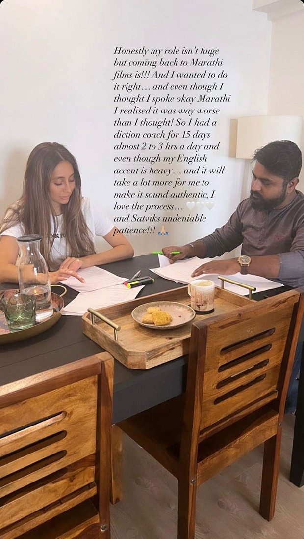 Anusha Dandekar starts shooting for a Marathi film in London; calls it a 'special project', here is why 
