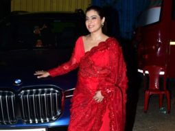 Kajol flaunts her blue BMW X7 SUV worth Rs 1.8 crore!