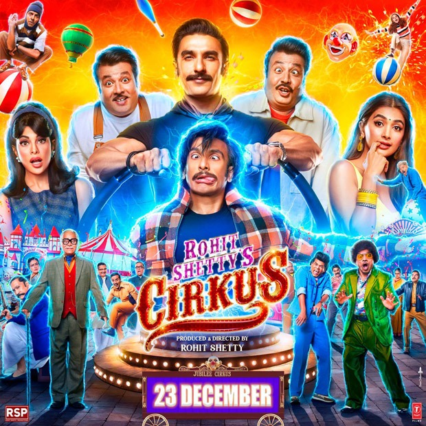 Cirkus: Makers drop three fresh posters of Ranveer Singh starrer featuring colours, madness and fun