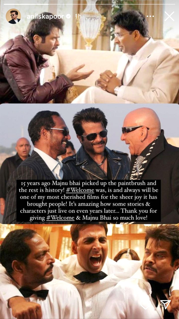 15 Years of Welcome: Anil Kapoor talks about his "iconic" character Majnu bhai; says, "I didn’t feel like I was acting"