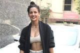 Aisha Sharma flaunts her perfect smile for paps outside gym