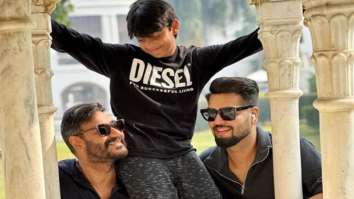 Ajay Devgn shares a hearty smile with son Yug and nephew Daanish Gandhi; pens a cheeky caption, see post