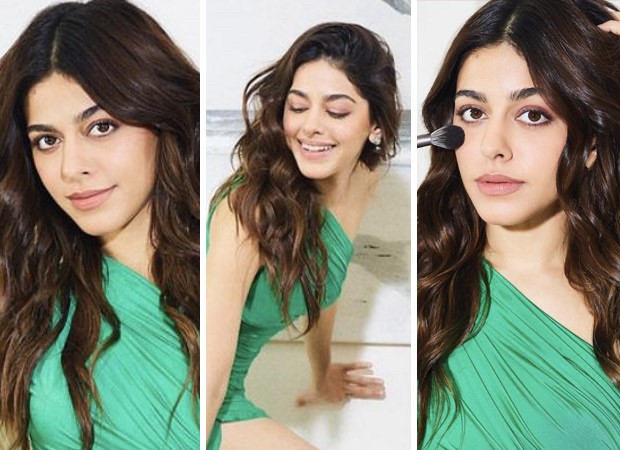 Alaya F is a total bombshell in H&M's green draped dress worth  for  Almost Pyaar With DJ Mohabbat promotions : Bollywood News - Bollywood  Hungama