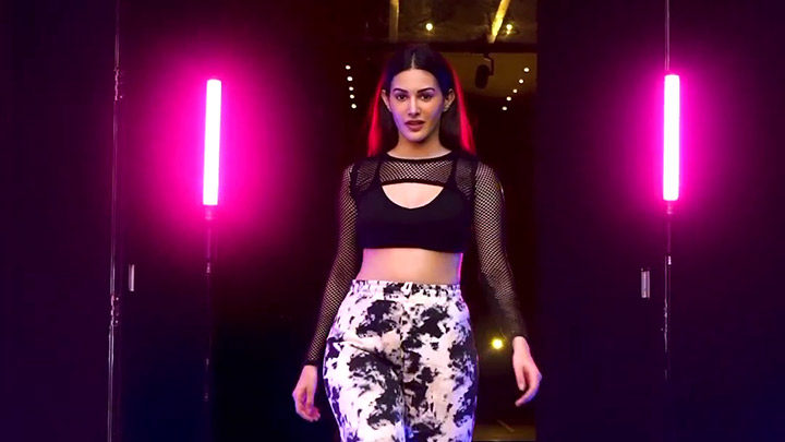Amyra Dastur shows off her efficient dance moves