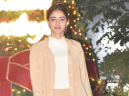 Ananya Panday and Kapoor family arrive at the airport as they return from FIFA finals
