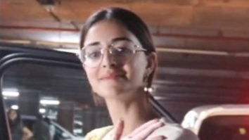 Ananya Panday gets clicked at the airport in a casual outfit