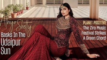 Athiya Shetty stuns on the cover of Travel + Leisure in a fervent red traditional avatar