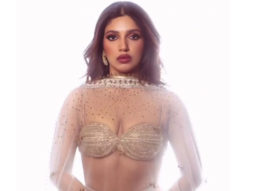 Bhumi Pednekar looks drop dead gorgeous in glittery white lehenga