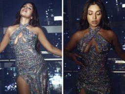 Bhumi Pednekar sets the mood for the after-party this December in a high-slit silver ensemble