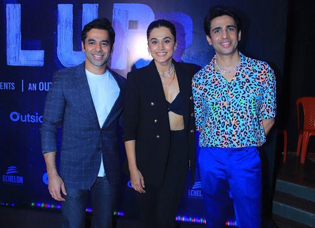 Taapsee Pannu is all smiles at the special screening of Blurr for the visually impaired