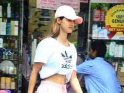 Disha Patani snapped outside in comfy blue outfit by paps