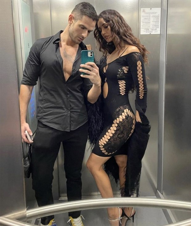 Disha Patani's black flirtatious cut out dress for Mohit Rai's birthday party is unlike anything else you own