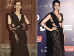 Fashion Faceoff: Manushi Chillar or Deepika Padukone, who wore the black belt saree better?
