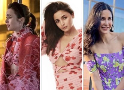 Lily Collins in 'Emily In Paris' dresses like Alia Bhatt, Katrina Kaif  check it out : The Tribune India